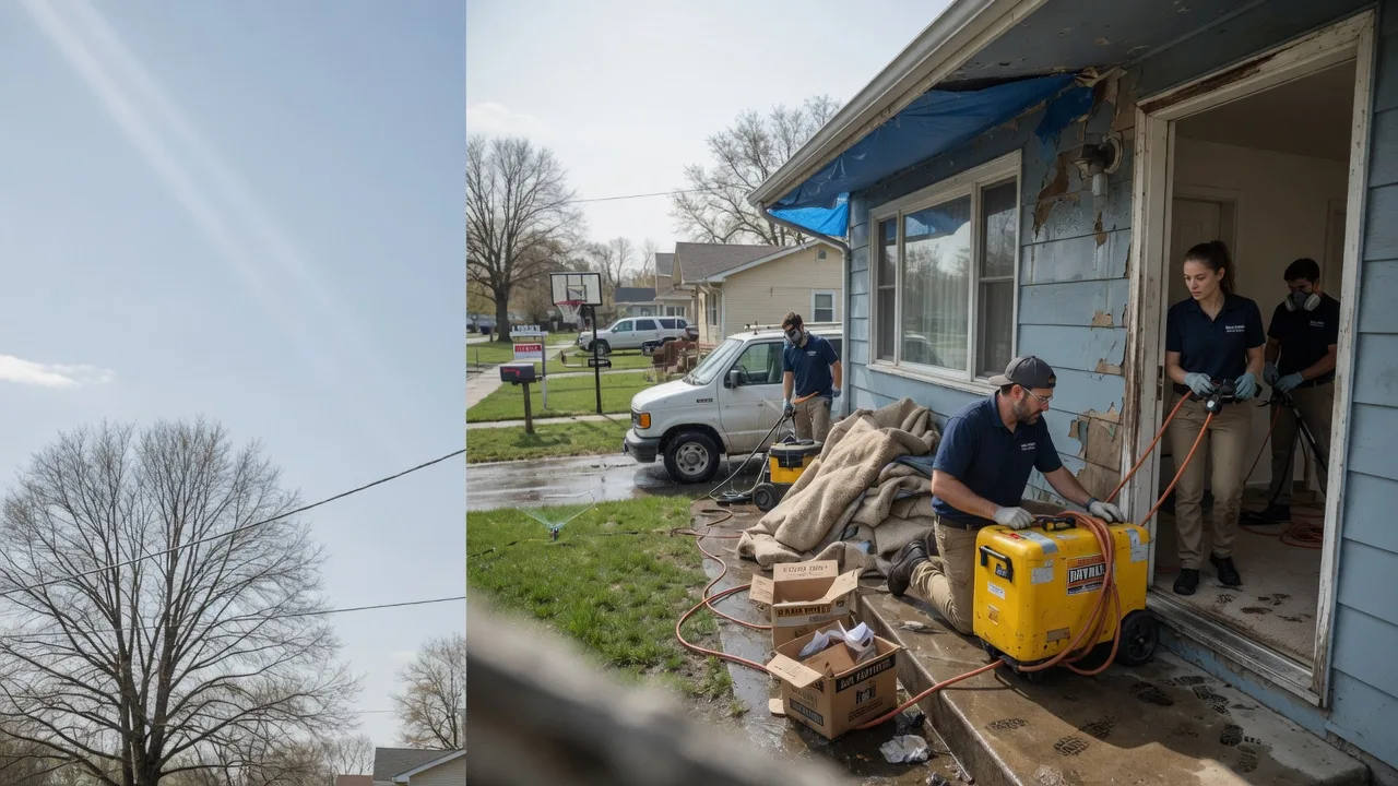 Basement Flood Cleanup in Comanche, OK near me